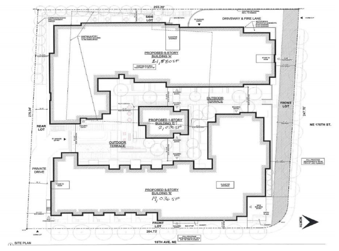 Site Plan For Former North City Post Office News City Of Shoreline